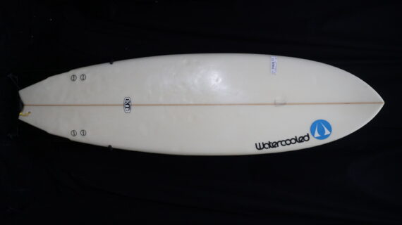 kym thompson water cooled surfboard