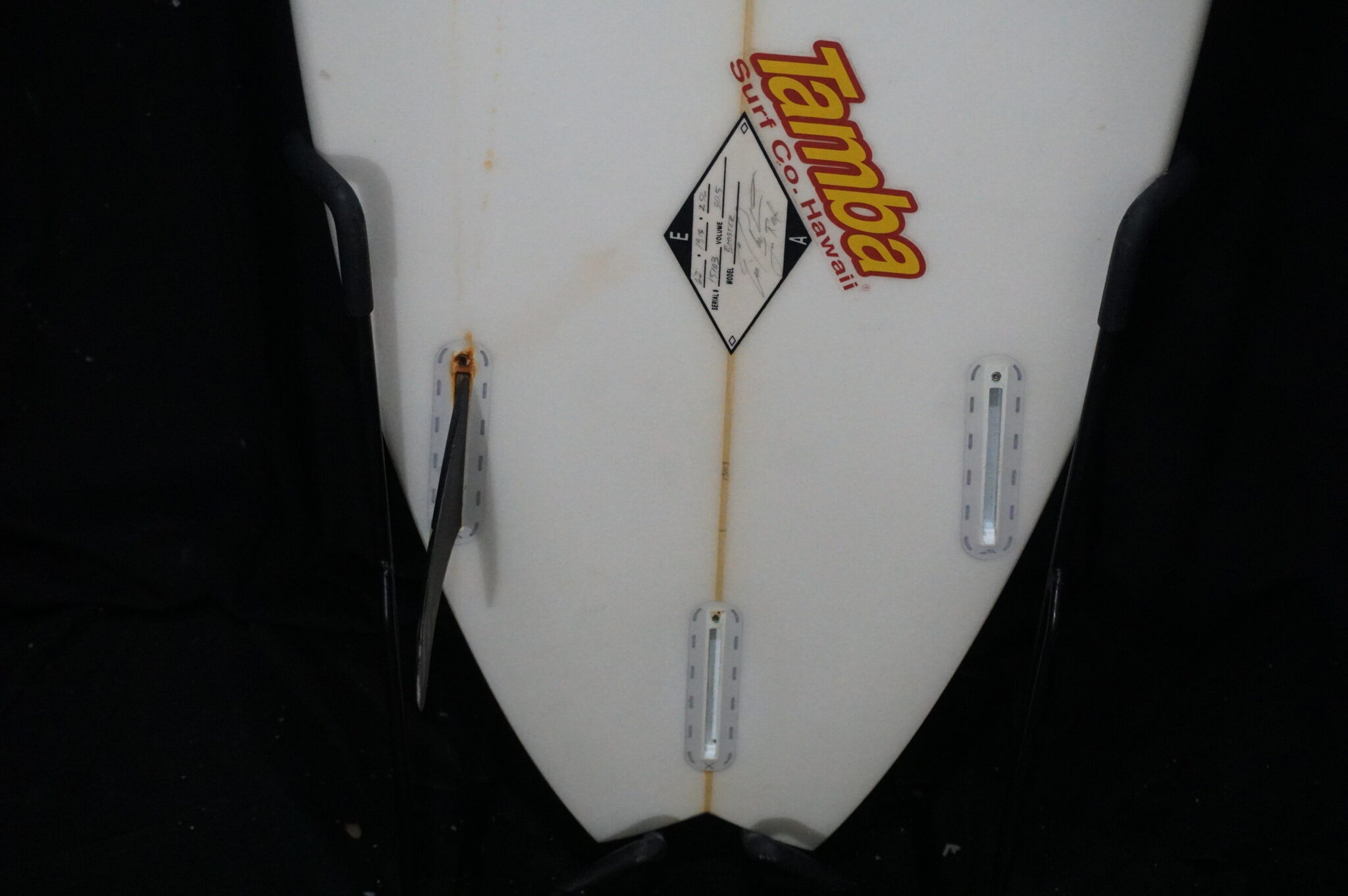 6ft 2in Eric Arakawa Booster Swallow Tail Ref Used Surfboards Hawaii